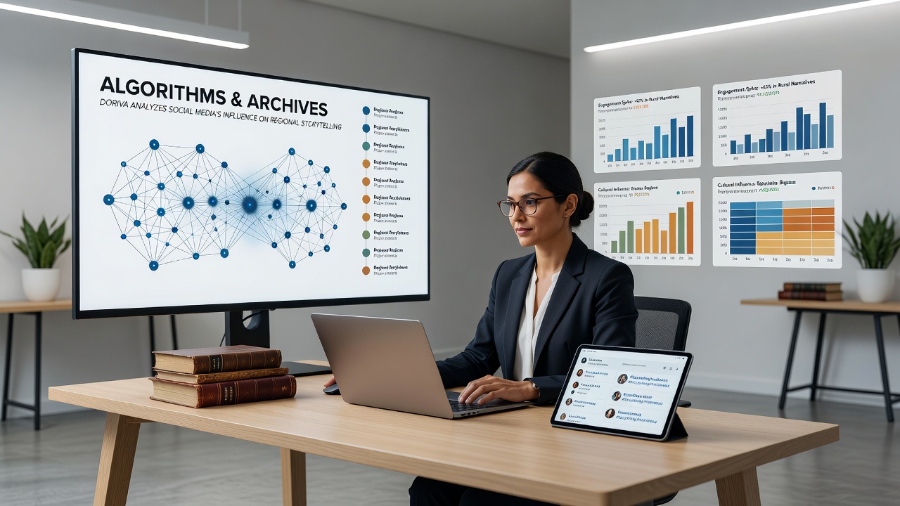 Algorithms and Archives: Doriva Analyzes Social Media's Influence on Regional Storytelling
